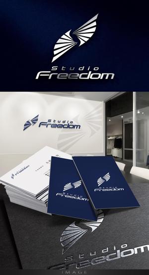 Cobalt Blue (Cobalt_B1ue)さんの新規EVENT SPACE「Studio Freedom」のロゴへの提案