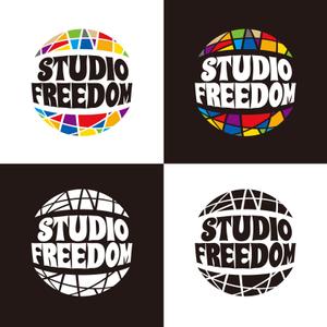 竜の方舟 (ronsunn)さんの新規EVENT SPACE「Studio Freedom」のロゴへの提案