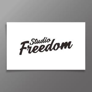 カタチデザイン (katachidesign)さんの新規EVENT SPACE「Studio Freedom」のロゴへの提案