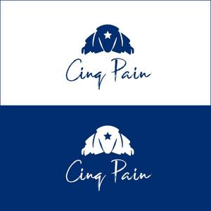 queuecat (queuecat)さんのパン屋さん　Cinq Pain　のロゴデザインへの提案