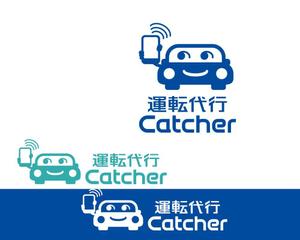 あどばたいじんぐ・とむ (adtom)さんの運転代行の位置をスマホでキャッチし配車するWEBサイトのロゴ制作への提案