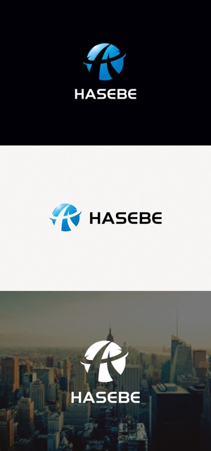 tanaka10 (tanaka10)さんの建設業　株式会社HASEBE　名刺用ロゴへの提案