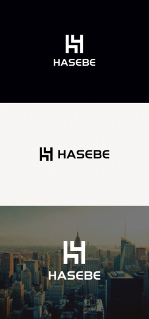 tanaka10 (tanaka10)さんの建設業　株式会社HASEBE　名刺用ロゴへの提案