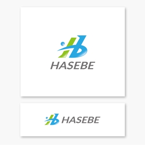 design vero (VERO)さんの建設業　株式会社HASEBE　名刺用ロゴへの提案