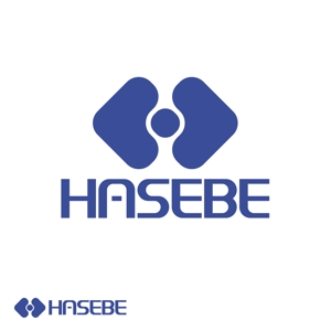 ロゴ研究所 (rogomaru)さんの建設業　株式会社HASEBE　名刺用ロゴへの提案