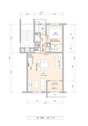 江口　顕 (eguchi-K)さんの団地のリノベーション間取り平面図プランの募集への提案