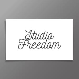 カタチデザイン (katachidesign)さんの新規EVENT SPACE「Studio Freedom」のロゴへの提案