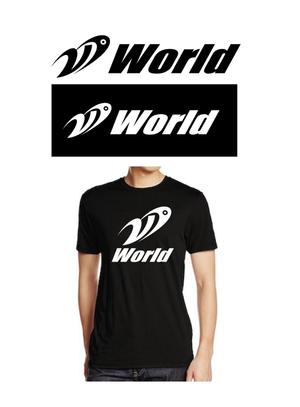 K-J (king_j)さんの新ブランド「World」のロゴ（文字×プロビデンスの目）への提案