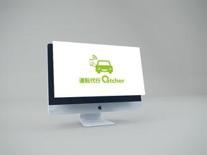 haruru (haruru2015)さんの運転代行の位置をスマホでキャッチし配車するWEBサイトのロゴ制作への提案