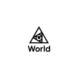 kazubonさんの新ブランド「World」のロゴ（文字×プロビデンスの目）への提案