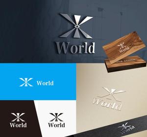 ukokkei (ukokkei)さんの新ブランド「World」のロゴ（文字×プロビデンスの目）への提案