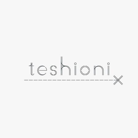 idea1212さんのアパレルショップサイト「teshioni」(てしおに)のロゴへの提案