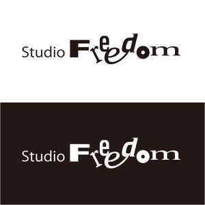 Fukusuke ()さんの新規EVENT SPACE「Studio Freedom」のロゴへの提案