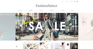 Kae Design (Unalaboratory)さんの1080*480サイズ　女性向けファッションサイト　ヘッダ画像　5枚採用への提案