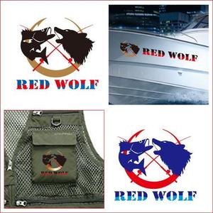 Lefty Satow (satow01)さんの遊漁船『RED WOLF』のロゴ作成への提案
