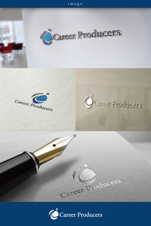 coco design (tomotin)さんの人材紹介の新サービス「Career Producers」のロゴへの提案