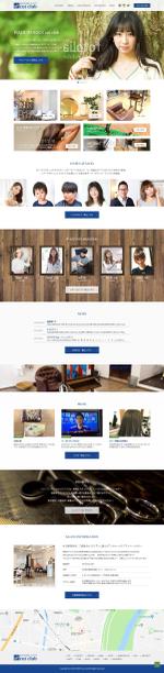 linear-web (linear0917)さんの都内にある複数店舗の美容室♪サイト作成の為TOPページ募集★への提案