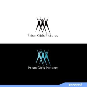 ark-media (ark-media)さんのアイドル、グラビア映像の制作販売サイト「Prism Girls Pictures」のロゴへの提案