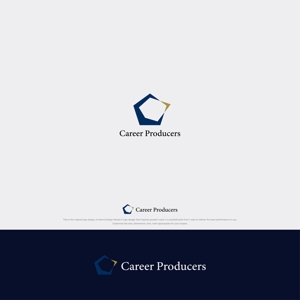 Karma Design Works (Karma_228)さんの人材紹介の新サービス「Career Producers」のロゴへの提案