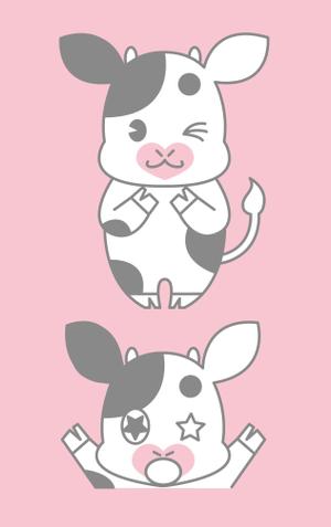 sueki1 (sueki1)さんの牛のキャラクターデザインへの提案