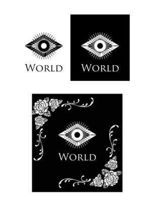 Chappy (chappy02)さんの新ブランド「World」のロゴ（文字×プロビデンスの目）への提案
