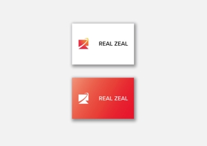 D.R DESIGN (Nakamura__)さんの不動産の開発会社「REAL ZEAL」(リアルジール)の企業ロゴへの提案