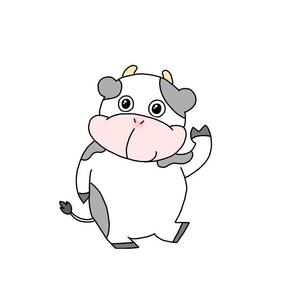 古溝奈菜子 (jasmine_70)さんの牛のキャラクターデザインへの提案