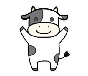 kameria08 (kameria08)さんの牛のキャラクターデザインへの提案
