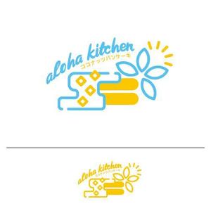 baku_modokiさんのキッチンカー「aloha kitchen      ココナッツパンケーキ」のロゴへの提案