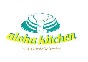 shinako (shinako)さんのキッチンカー「aloha kitchen      ココナッツパンケーキ」のロゴへの提案