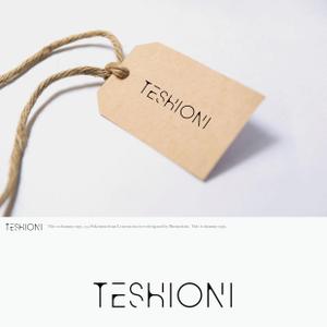 Morinohito (Morinohito)さんのアパレルショップサイト「teshioni」(てしおに)のロゴへの提案