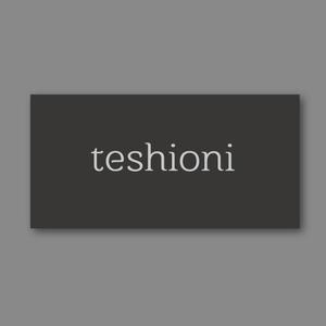 atomgra (atomgra)さんのアパレルショップサイト「teshioni」(てしおに)のロゴへの提案