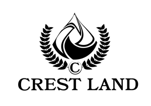 日和屋 hiyoriya (shibazakura)さんの不動産関連会社「CREST LAND」のロゴ作成への提案