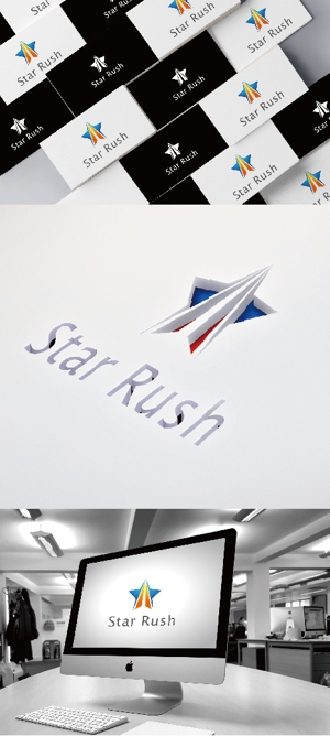k_31 (katsu31)さんの宇宙ビジネス企業「スターラッシュ合同会社」のロゴへの提案