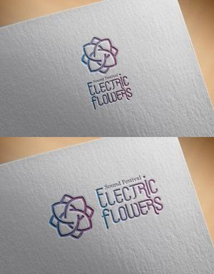 tobiuosunset (tobiuosunset)さんの音楽フェスティバル「Electric Flowers」のロゴへの提案