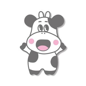 HATA (beard_isola)さんの牛のキャラクターデザインへの提案