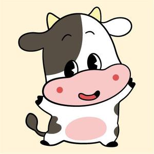 BlackPenguin (BlackPenguin)さんの牛のキャラクターデザインへの提案