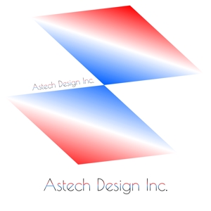RY272さんの床施工会社「Astech Design Inc.」のロゴへの提案