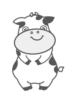 adachi (Ryuki5)さんの牛のキャラクターデザインへの提案