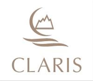 creative1 (AkihikoMiyamoto)さんのホテル運営会社　CLARIS　RESORT の名刺や封筒などに印刷するロゴへの提案