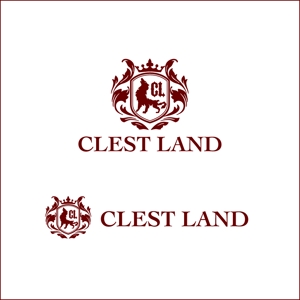 queuecat (queuecat)さんの不動産関連会社「CREST LAND」のロゴ作成への提案