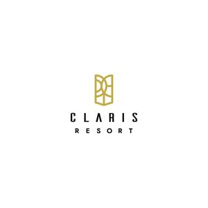 MtDesign (mtdesign)さんのホテル運営会社　CLARIS　RESORT の名刺や封筒などに印刷するロゴへの提案