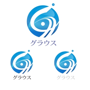 manmaru3さんの電気工事設備工事　株式会社グラウスのロゴへの提案