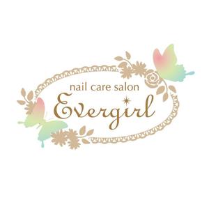 nocco_555 (nocco_555)さんの「nail care salon Evergirl」のロゴ作成への提案