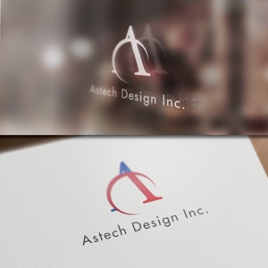 late_design ()さんの床施工会社「Astech Design Inc.」のロゴへの提案
