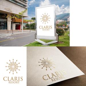 easel (easel)さんのホテル運営会社　CLARIS　RESORT の名刺や封筒などに印刷するロゴへの提案