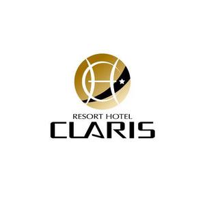 saiga 005 (saiga005)さんのホテル運営会社　CLARIS　RESORT の名刺や封筒などに印刷するロゴへの提案