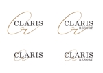 殿 (to-no)さんのホテル運営会社　CLARIS　RESORT の名刺や封筒などに印刷するロゴへの提案