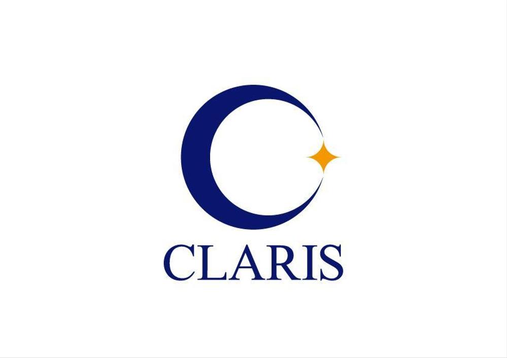 ホテル運営会社　CLARIS　RESORT の名刺や封筒などに印刷するロゴ