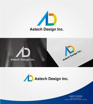 invest (invest)さんの床施工会社「Astech Design Inc.」のロゴへの提案